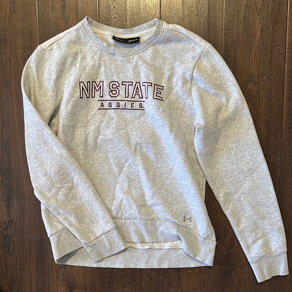 Under Armour Gray Crewneck Sweater
